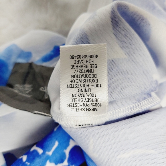 SimplyVera by Vera Wang Light and airy poly chiffon hi/low hem Dress P3581 - Picture 6 of 7